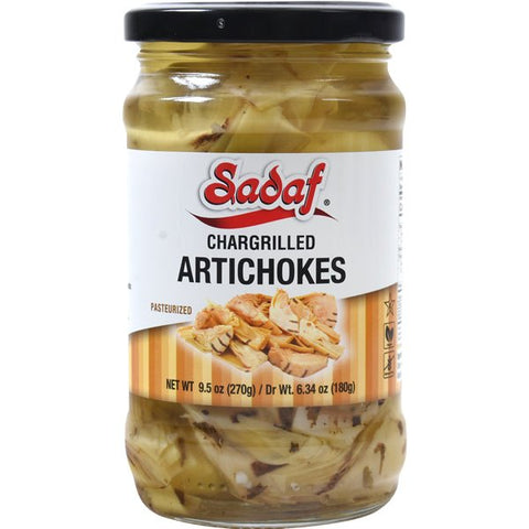Sadaf Chargrilled Artichokes | Pasteurized 9.5 oz - Sadaf.com
