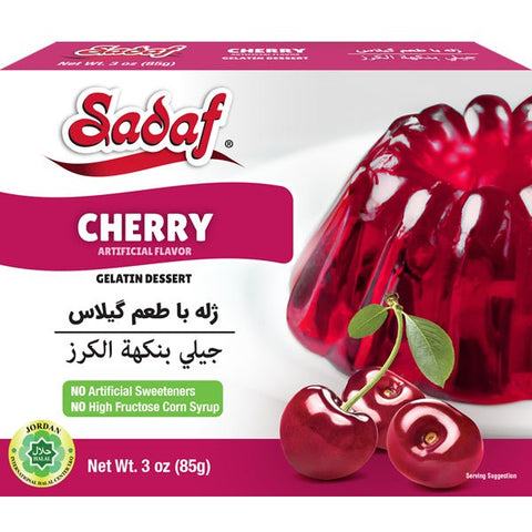 Sadaf Gelatin Dessert Cherry 3.oz - Sadaf.com