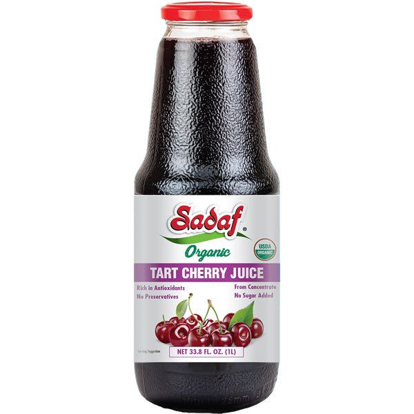 Sadaf Organic 100% Sour Cherry Tart Juice 33.8 oz - Sadaf.com