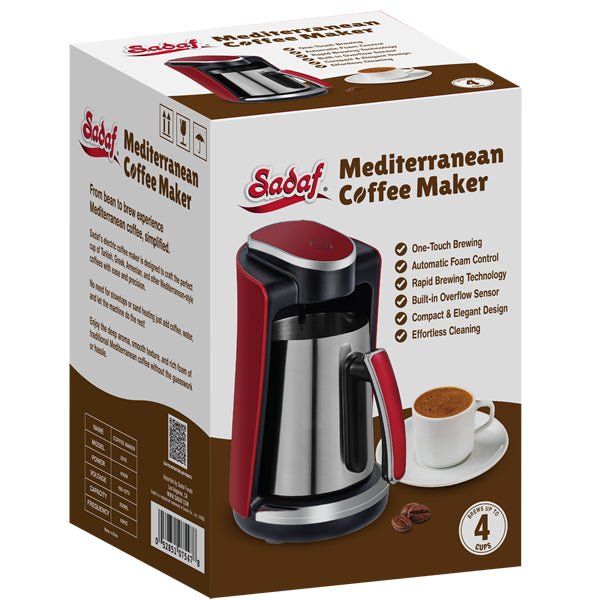 Sadaf One - Touch Mediterranean Coffee Maker - Sadaf.com