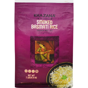 Khazana Smoked Basmati Rice 2 lbs - Sadaf.comKhazana21-4111