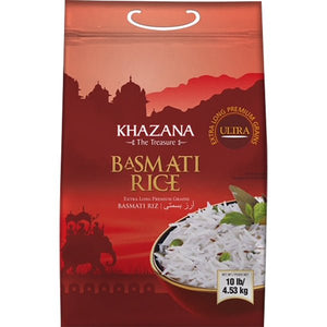 Khazana The Treasure Basmati Rice Ultra 10 lb - Sadaf.comKhazana21-4118