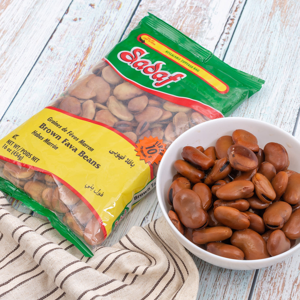 Sadaf Brown Fava Beans | Dried - 16 oz. - Sadaf.comSadaf21-4049