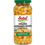 Sadaf Cooked Organic Garbanzo Beans in Jar (Chickpeas) 19.05 oz - Sadaf.comSadaf30-3163