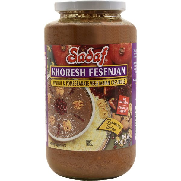 Sadaf Khoresh Fesenjan | Walnut & Pomegranate Stew in Jar- 32 oz. - Sadaf.comSadaf30-5098