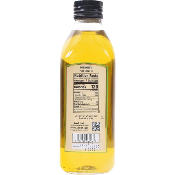 Sadaf Light Olive Oil 500 ml - Sadaf.comSadaf40-6016