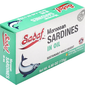 Sadaf Moroccan Sardines in Oil 125g - Sadaf.comSadaf30-3430