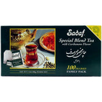 Sadaf Special Blend Tea with Cardamom | Paper Tea Bags | Family Pack - 100 Count - Sadaf.comSadaf44-6167