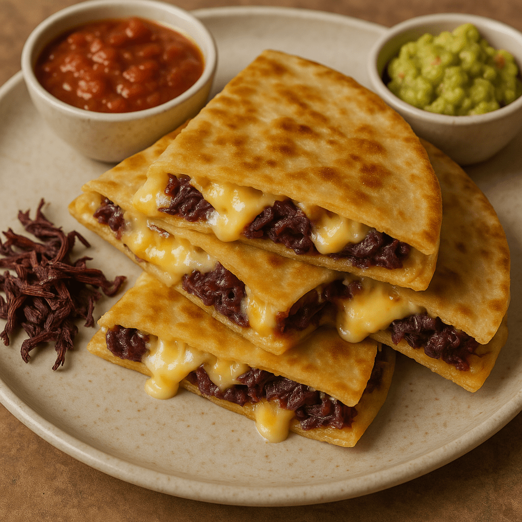 Hibiscus Flower Quesadillas Made with Sadaf Dried Hibiscus - Sadaf.com