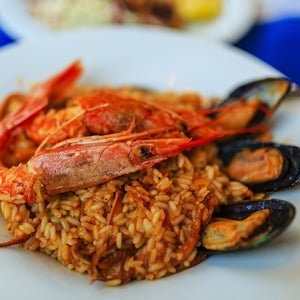 Saffron Crawfish Risotto - Sadaf.com