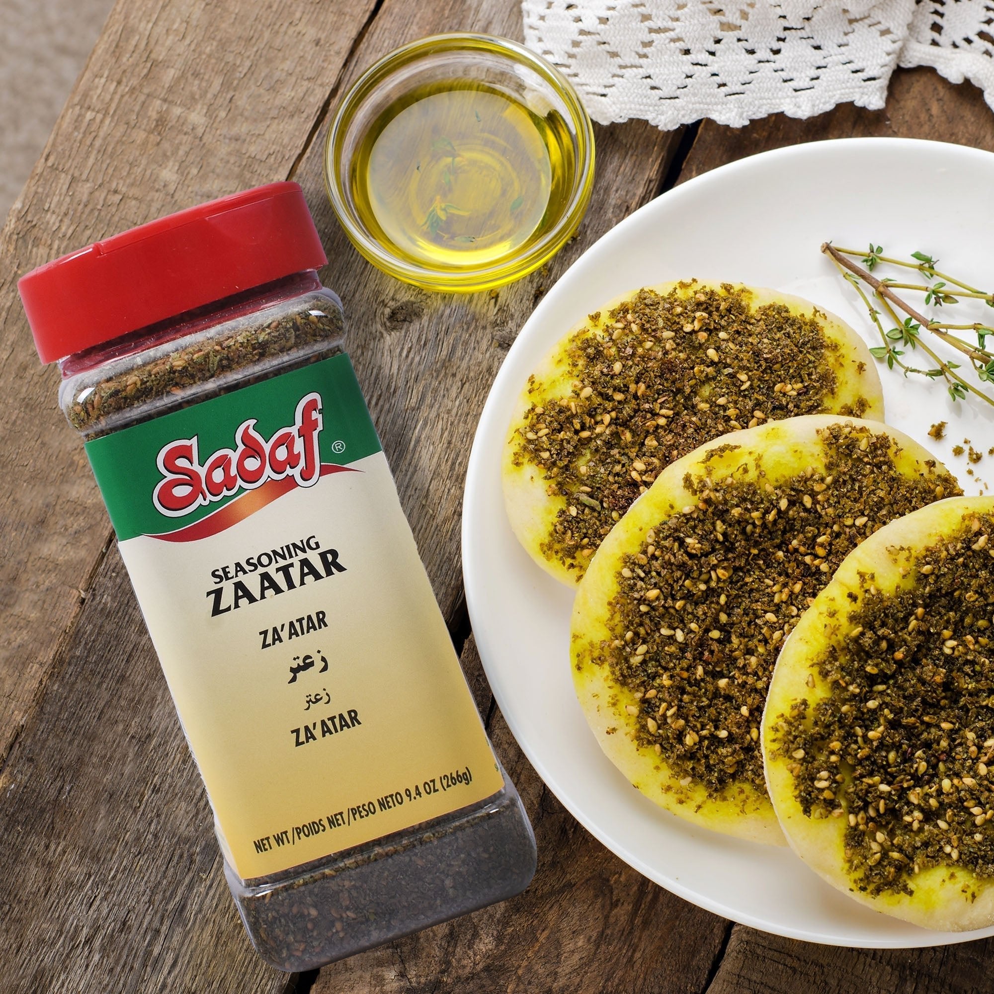 Sadaf Zaatar Seasoning - 9.4 oz - Sadaf.com