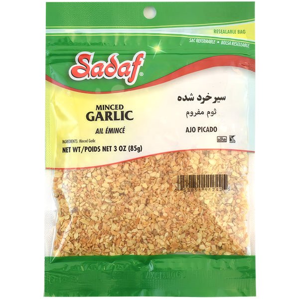 Dried Garlic | Minced - 3 oz - Sadaf.com