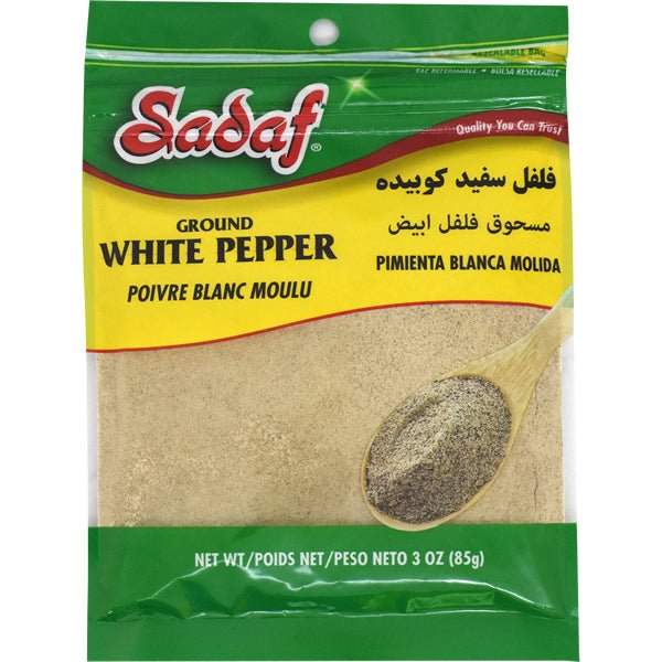 Sadaf White Pepper | Ground - 5 oz - Sadaf.com