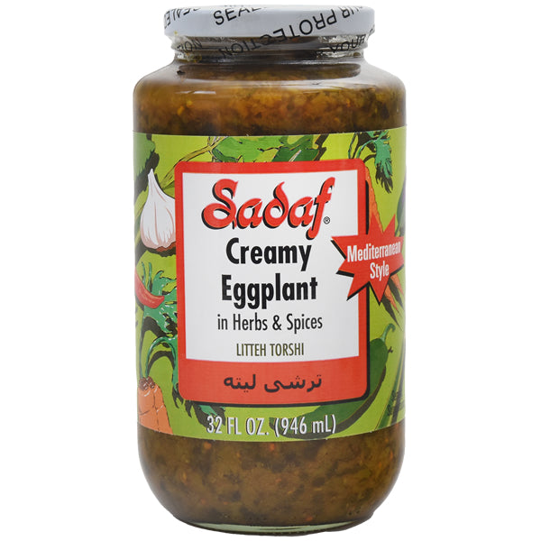 Sadaf Creamy Eggplant | Litteh Torshi