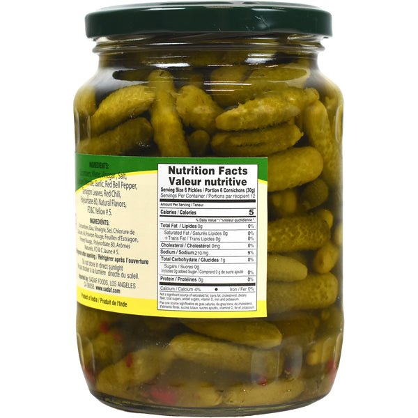 Sadaf Mini Cornichons | Pickles - 24 oz. - Sadaf.com