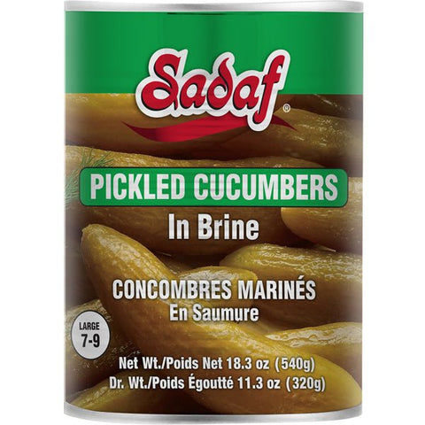 Pickled Cucumber | in Brine - 18.3 oz. - Sadaf.com