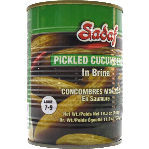 Pickled Cucumber | in Brine - 18.3 oz. - Sadaf.com