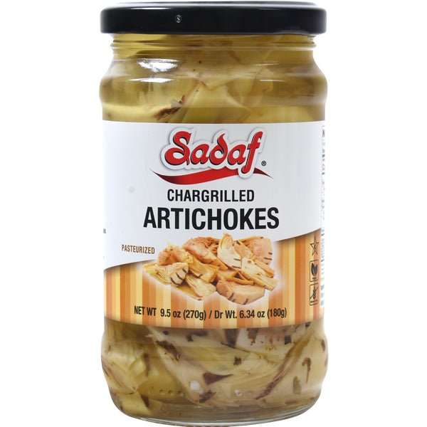 Sadaf Chargrilled Artichokes | Pasteurized 9.5 oz - Sadaf.com