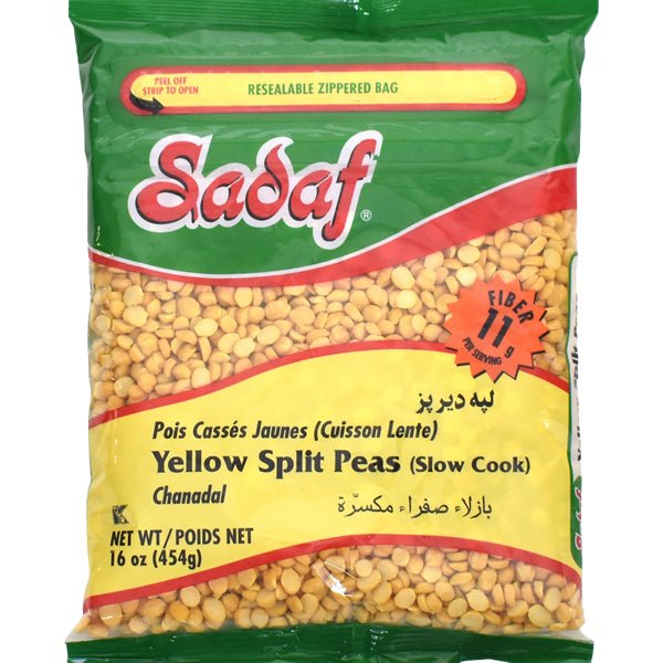 Yellow Split Peas | Slow Cook - 16 oz. - Sadaf.com