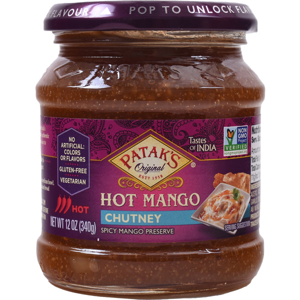Patak's Mango Chutney | Hot - 12 oz.