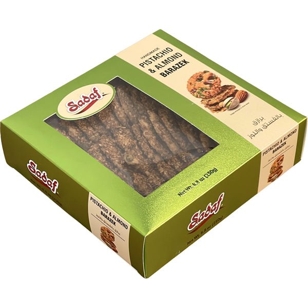 Sadaf Barazek Pistachio & Almond | Handmade 8.8 oz - Sadaf.com
