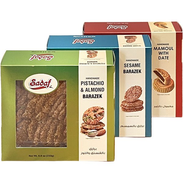 Sadaf Barazek Pistachio & Almond | Handmade 8.8 oz - Sadaf.com
