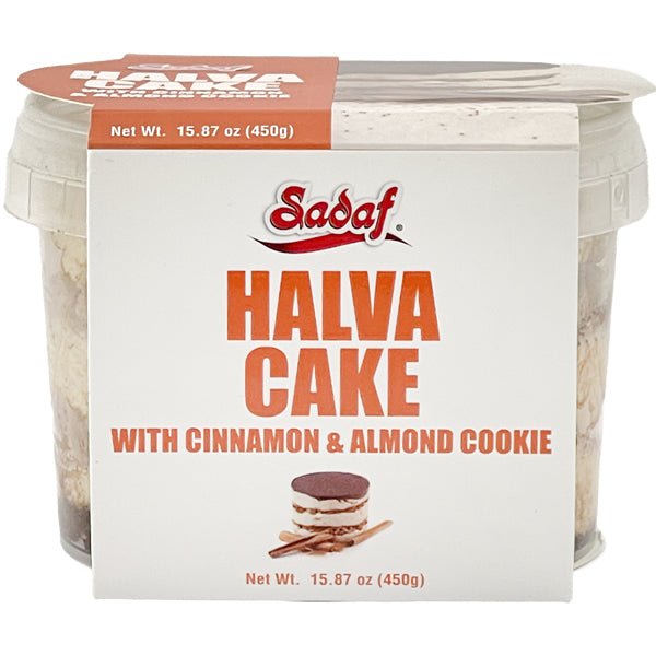 Sadaf Halva Cake | Cinnamon & Almond Cookie - 15.87 oz - Sadaf.com