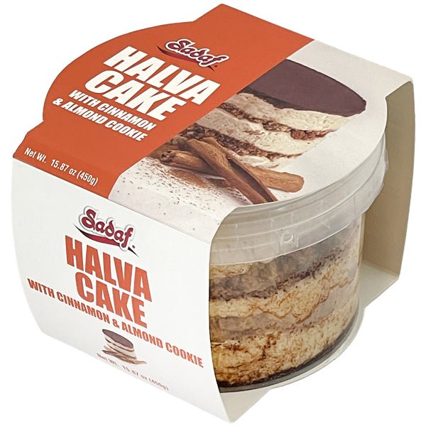 Sadaf Halva Cake | Cinnamon & Almond Cookie - 15.87 oz - Sadaf.com