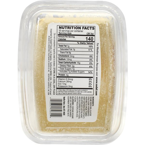 Halva | Vanilla - 16 oz. - Sadaf.com