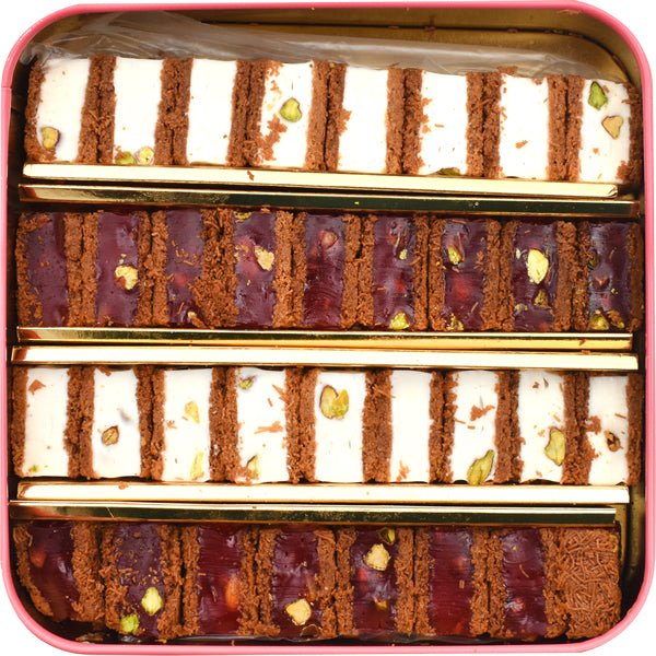 Sadaf Premium Assorted Pistachio Lokum with Kunafa | Limited Edition - 17.63 oz - Sadaf.com