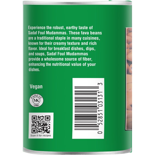 Fava Beans (Foul Mudammas) | Canned - 20.5 oz. - Sadaf.com