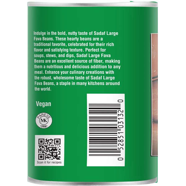 Large Fava Beans | Canned - 20.5 oz. - Sadaf.com