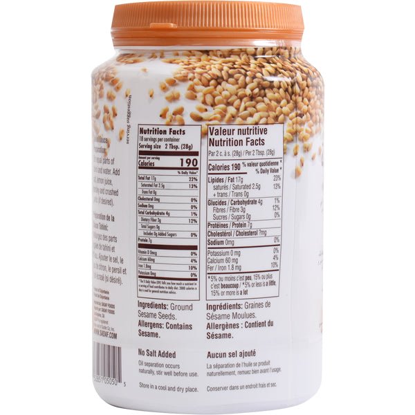 Sadaf Tahini | 100% Pure Sesame - 17.6 oz. - Sadaf.com