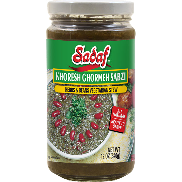 Khoresh Ghormeh Sabzi (Herb & Bean Vegetarian Stew) | Jar
