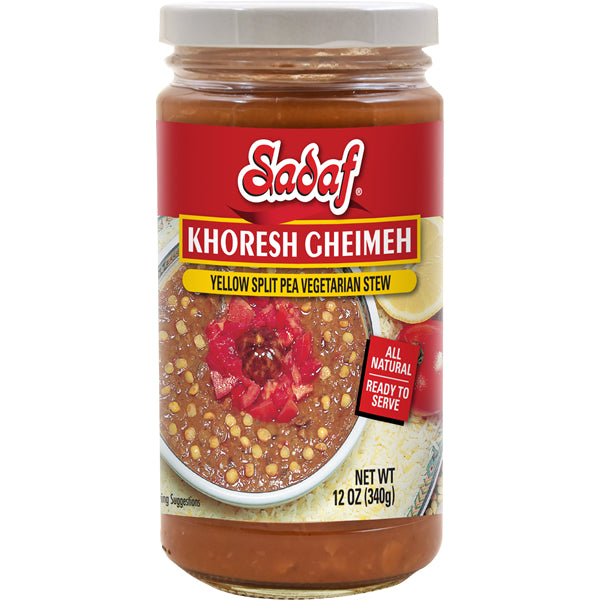 Khoresh Gheimeh | Yellow Split Pea Stew in Jar