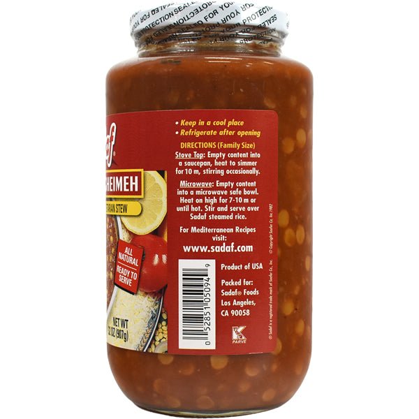 Sadaf Khoresh Gheimeh | Yellow Split Pea Stew in Jar - Sadaf.com