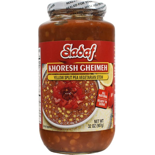 Sadaf Khoresh Gheimeh | Yellow Split Pea Stew in Jar - Sadaf.com