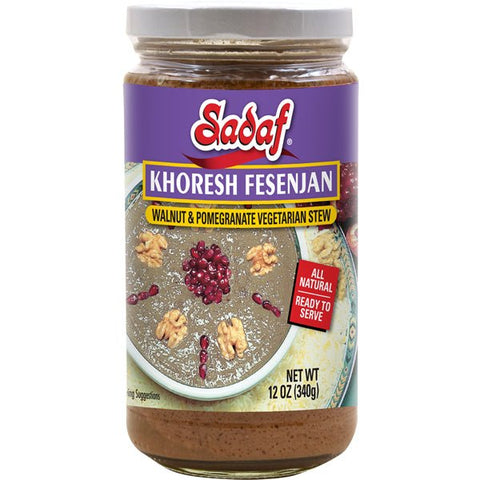 Sadaf Khoresh Fesenjan | Walnut & Pomegranate Stew in Jar - Sadaf.com