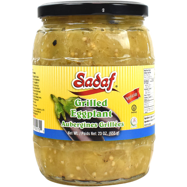 Grilled Eggplant in Jar - 23 oz.
