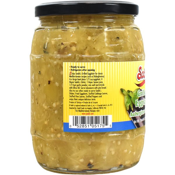 Sadaf Grilled Eggplant in Jar - 23 oz. - Sadaf.com