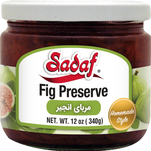 Sadaf Fig Preserve - 12 oz. - Sadaf.com