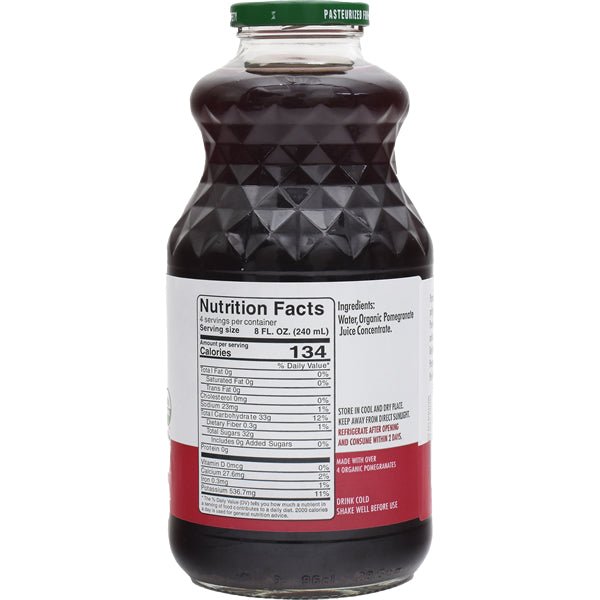 Sadaf Organic Pomegranate Juice 32 Fl oz - Sadaf.com