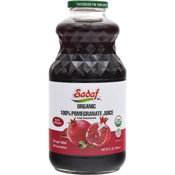 Sadaf Organic Pomegranate Juice 32 Fl oz - Sadaf.com