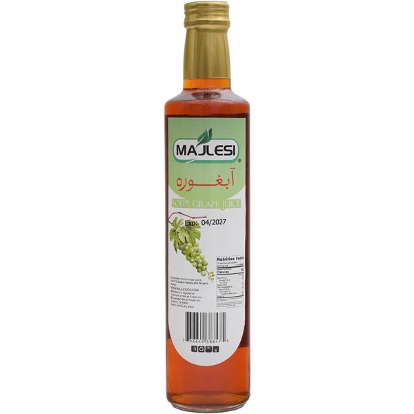 Majlesi Sour Grape Juice 17 Fl oz - Sadaf.com