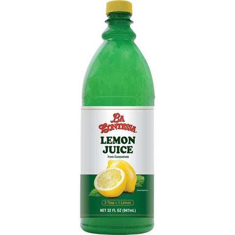 La Contessa Lemon Juice From Concentrate 32 Fl oz - Sadaf.com