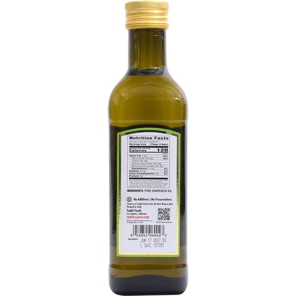 Sadaf Pure Grapeseed Oil - Sadaf.com