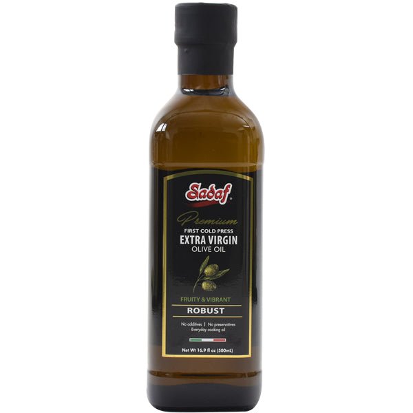 Sadaf Premium Extra Virgin Olive Oil | First Cold Press Robust - Sadaf.com
