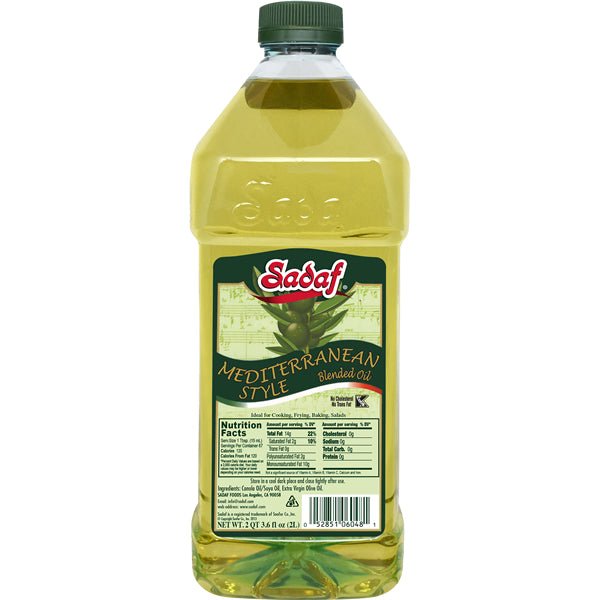 Sadaf Mediterranean Olive Oil | Blend - 2L - Sadaf.com