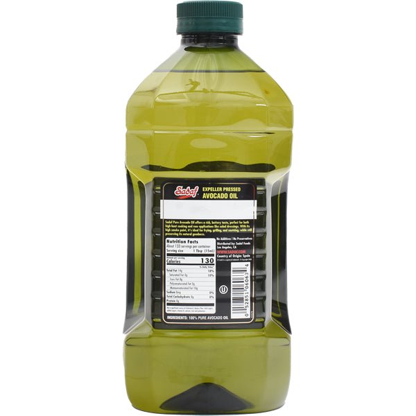 Sadaf 100% Pure Avocado Oil | Single Origin Expeller Pressed - 2L - Sadaf.com