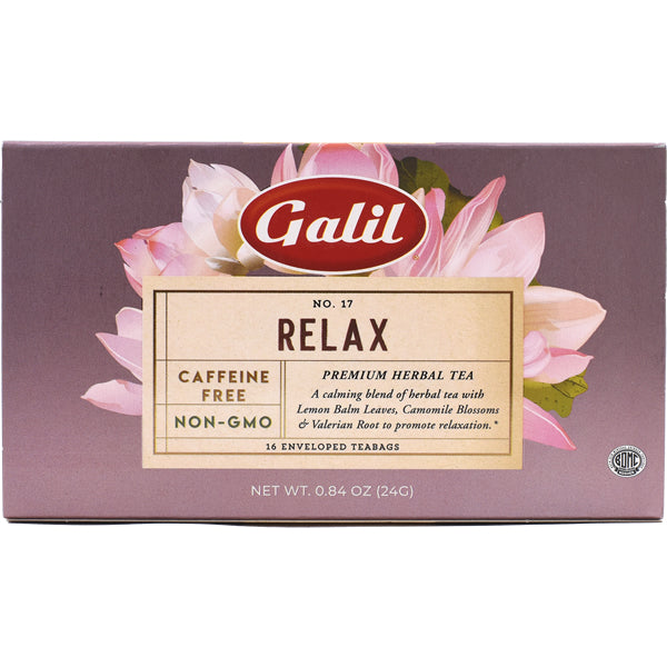Galil Premium Herbal Tea, Relax - 0.84 oz.